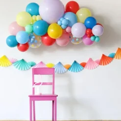 Pastell Mix Latexballonger 50-pack