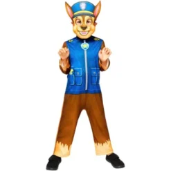 Paw Patrol Chase Maskeraddräkt Barn (3-4 år (98-104 cm))