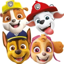 Paw Patrol Friends Pappmasker