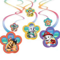 Paw Patrol Friends Swirl Dekorationer