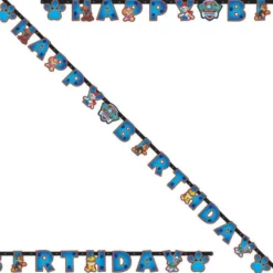 Paw Patrol Happy Birthday Banderoll