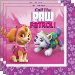 Paw Patrol Servetter Rosa