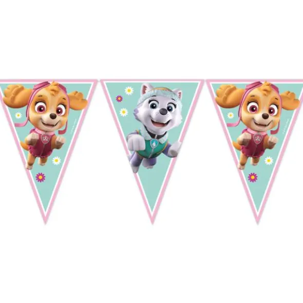 Paw Patrol Skye & Everest Flaggirlang