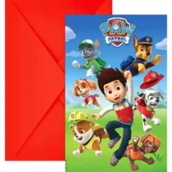 Paw Patrol The Movie Inbjudningskort