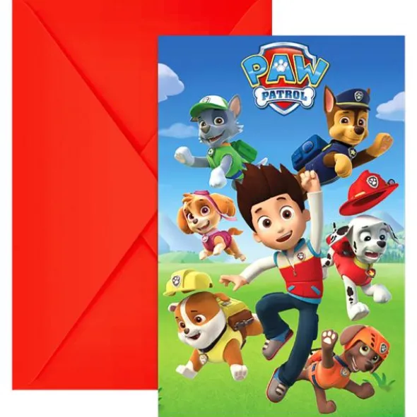 Paw Patrol The Movie Inbjudningskort