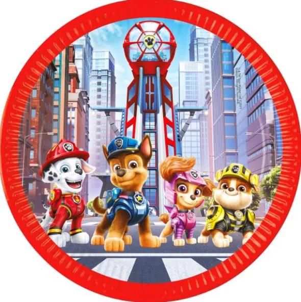 Paw Patrol The Movie Papperstallrikar