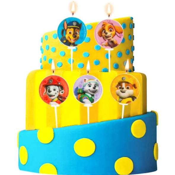 Paw Patrol Tårtljus Set