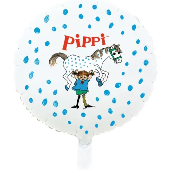 Pippi Folieballong Rund