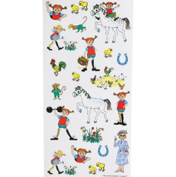 Pippi Klistermärken 3-pack