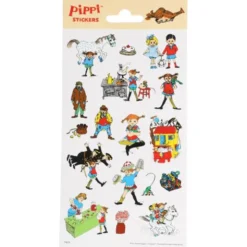 Pippi Klistermärken 17-pack