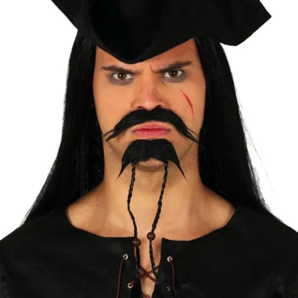 Pirat Bockskägg & Mustasch