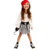 Piratdräkt Kjol och Bandana Barn