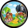 Pirates Island Papperstallrikar