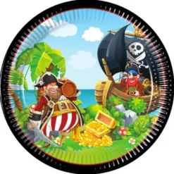 Pirates Island Papperstallrikar