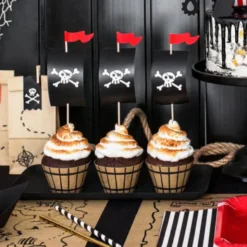 Pirates Party Cupcake Dekorations Kit