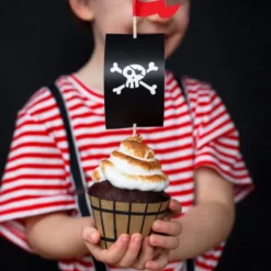 Pirates Party Cupcake Dekorations Kit