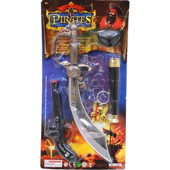 Piratleksaker Set