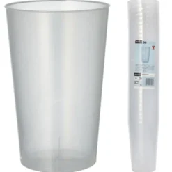 Plastglas Återanvändbara 50cl 30-pack