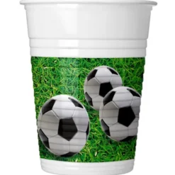 Plastmuggar Fotbollskalas