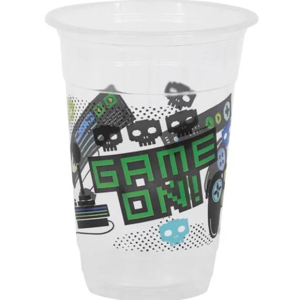 Plastmuggar Gaming Återanvändbara 8-pack