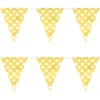 Polka Dot Gul Vimpelgirlang