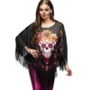 Poncho med Huva Catrina