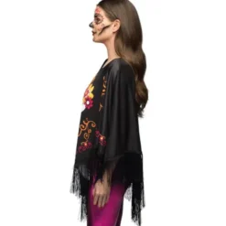 Poncho med Huva Catrina