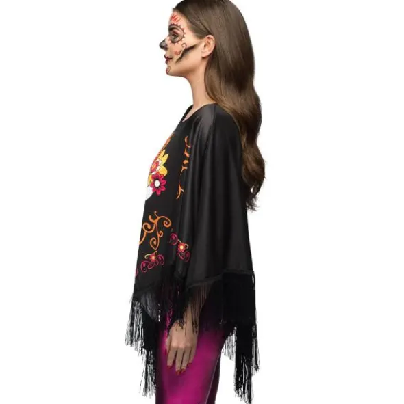 Poncho med Huva Catrina