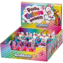 Poop Unicorn Nyckelring