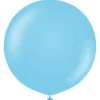Premium Gigantiska Latexballonger Baby Blue (2-pack)