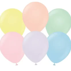 Premium Latexballonger Blandade Macaron Färger (10-pack)