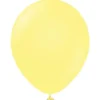 Premium Latexballonger Macaron Yellow (10-pack)