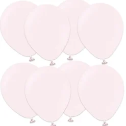 Premium Små Latexballonger Macaron Pink (25-pack)