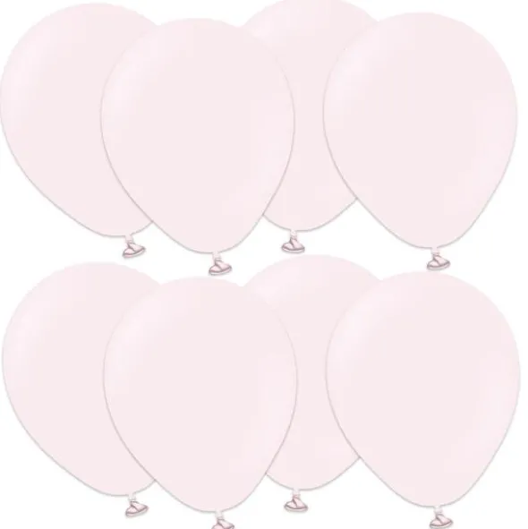 Premium Små Latexballonger Macaron Pink (25-pack)