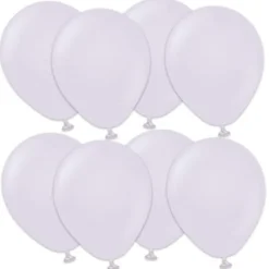 Premium Små Latexballonger Macaron Lilac (25-pack)
