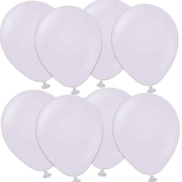 Premium Små Latexballonger Macaron Lilac (25-pack)