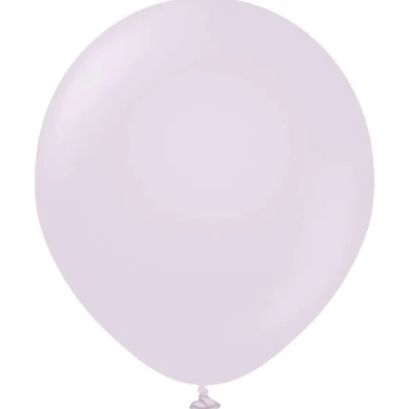 Premium Stora Latexballonger Macaron Lilac (5-pack)
