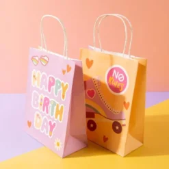 Presentpåsar Happy Birthday Boho Girlz 6-pack