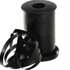 Presentsnöre Metallic Svart 250 m x 10 mm