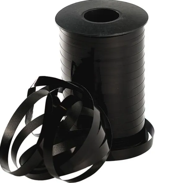 Presentsnöre Metallic Svart 250 m x 10 mm
