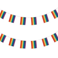 Prideflagga Girlang i Tyg