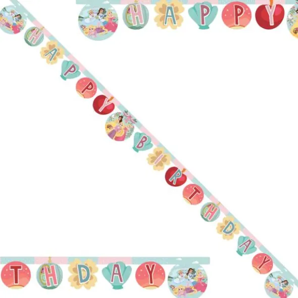 Princess Dare To Dream Happy Birthday Banderoll