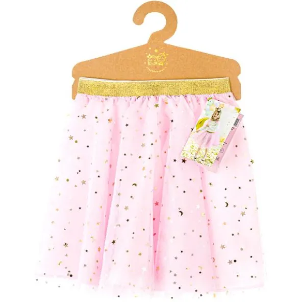 Prinsessa Barn Kjol Rosa & Guld