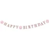 Prinsessa För En Dag Girlang Happy Birthday