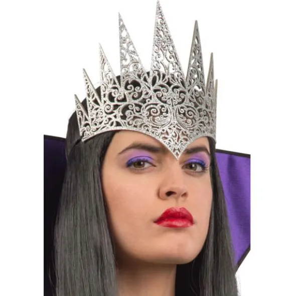 Prinsess Tiara Silver Glitter