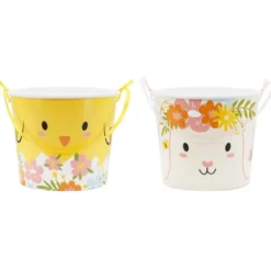 Påskhink med Handtag 17x14 cm 2-pack