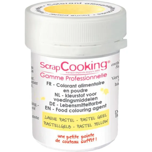 Pulverfärg Set Pale ScrapCooking