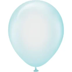 Pure Crystal Latexballonger Blå (10-pack)