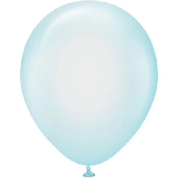 Pure Crystal Latexballonger Blå (10-pack)