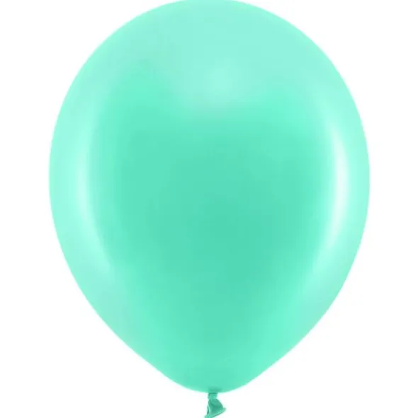 Rainbow Latexballonger Pastell Mintgröna